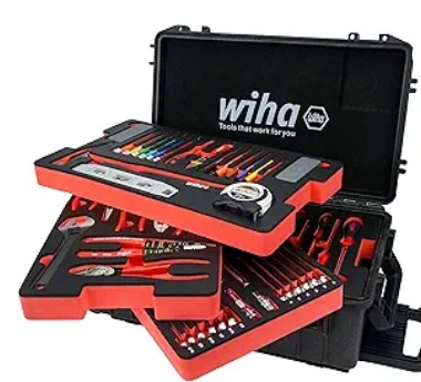 194 Piece Premium Kit In Rolling Tool Box