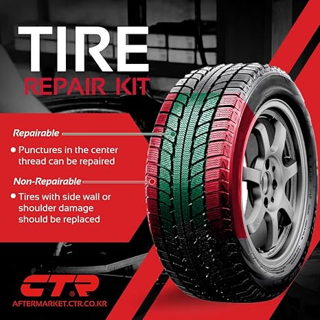 CTR Heavy Duty Tire Plug Kit