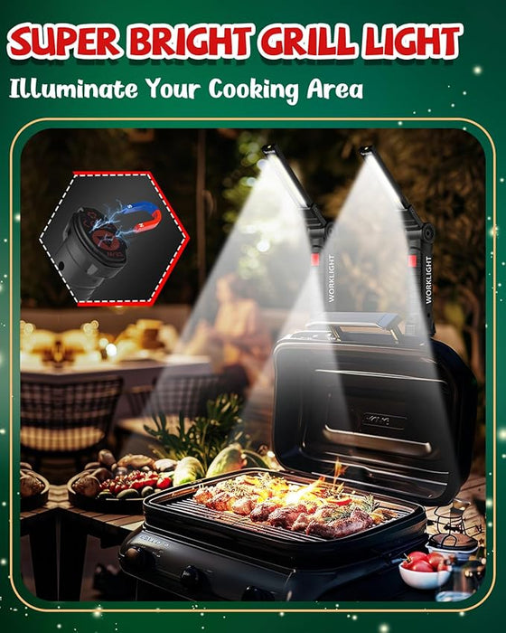 Rechargeable LED Work Light 2Pack