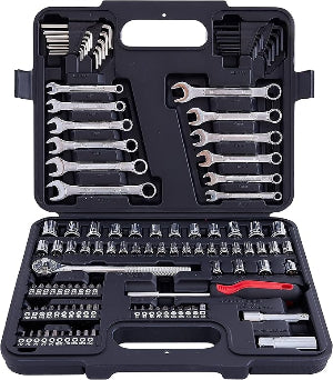121 Piece Mechanic Tool Socket Wrench Set