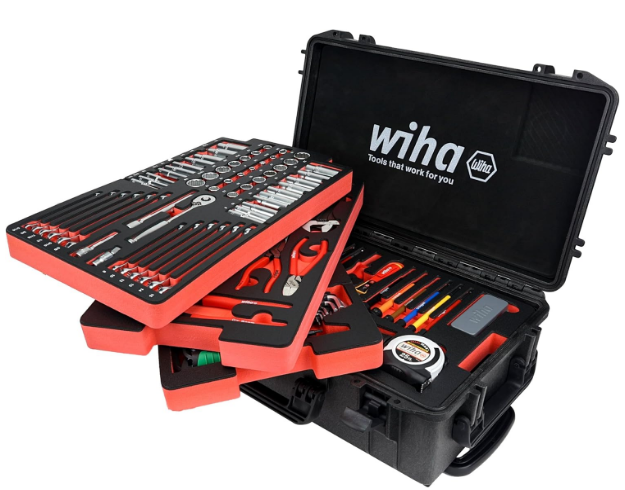 194 Piece Premium Kit In Rolling Tool Box